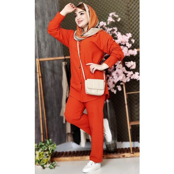 ست مانتو شلوار لینن - مانتو پاتریس رشت