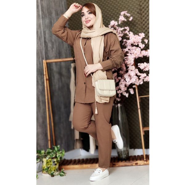 ست مانتو شلوار لینن - مانتو پاتریس رشت