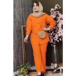 ست مانتو شلوار لینن - مانتو پاتریس رشت