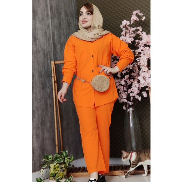 ست مانتو شلوار لینن - مانتو پاتریس رشت