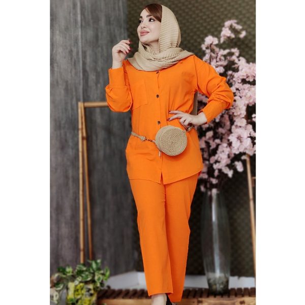 ست مانتو شلوار لینن - مانتو پاتریس رشت