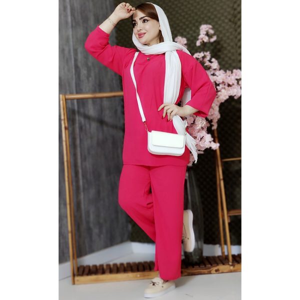 ست ابروبادی دو دکمه - مانتو پاتریس رشت