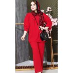 ست ابروبادی دو دکمه - مانتو پاتریس رشت