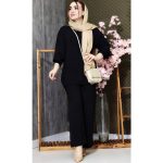 ست ابروبادی بغل دکمه - مانتو پاتریس رشت