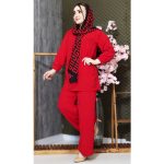 ست ابروبادی بغل دکمه - مانتو پاتریس رشت