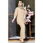 ست ابروبادی بغل دکمه - مانتو پاتریس رشت