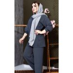 ست ابروبادی بغل دکمه - مانتو پاتریس رشت