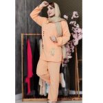 ست کراش سه دکمه گلدوزی 36600373 - Image 7