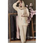 ست کراش سه دکمه گلدوزی 36600373 - Image 4