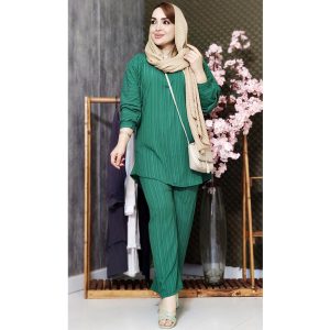 ست تونیک شلوار کراش - مانتو پاتریس رشت