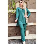 ست کراش آستین منگوله - مانتو پاتریس رشت