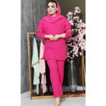 ست شومیز شلوار کراش منگوله ای - مانتو پاتریس رشت