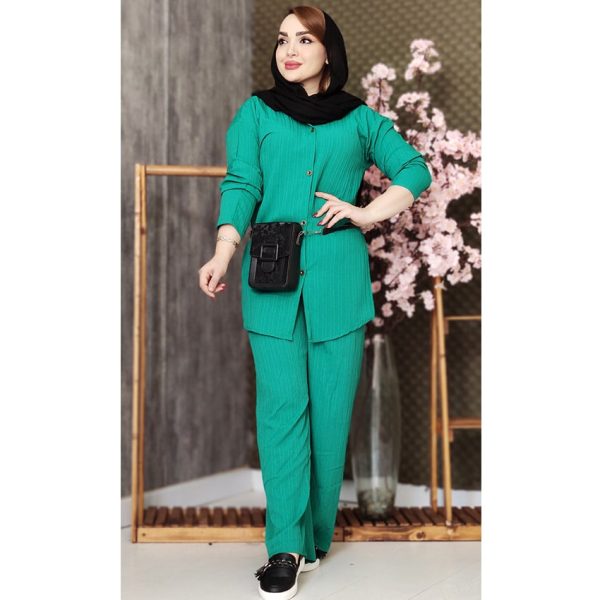 ست کراش راه راه - مانتو پاتریس رشت