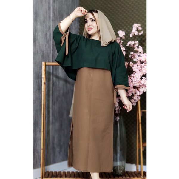 ست دو تیکه لینن رنگی - مانتو پاتریس رشت