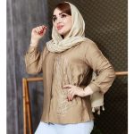 شومیز برگ کرسپو نگینی - مانتو پاتریس رشت