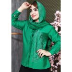 شومیز برگ کرسپو نگینی - مانتو پاتریس رشت