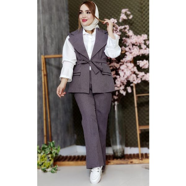 36900-003-min ست 3 تیکه وست شومیز شلوار - مانتو پاتریس رشت