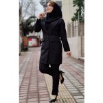 ست مانتو شلوار اداری مشکی - مانتو پاتریس رشت