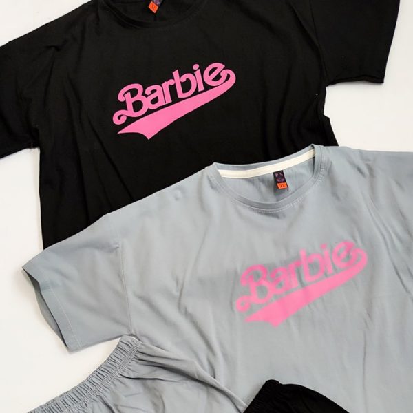 ست تیشرت شورتک باربی - مانتو پاتریس رشت