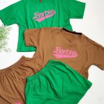 ست تیشرت شورتک باربی - مانتو پاتریس رشت