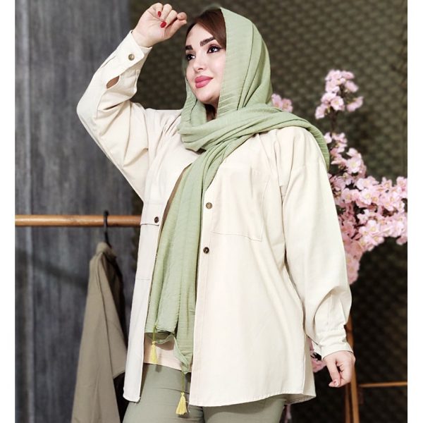 مانتو لینن دو جیب - مانتو پاتریس رشت