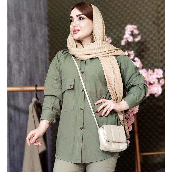 مانتو لینن دو جیب - مانتو پاتریس رشت