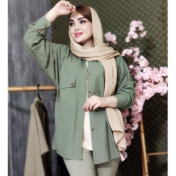 مانتو لینن دو جیب - مانتو پاتریس رشت