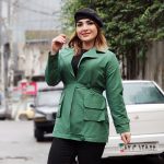 بارانی کمرکش کتان زارا - مانتو پاتریس رشت