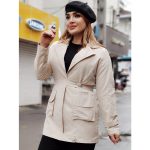 بارانی کمرکش کتان زارا - مانتو پاتریس رشت