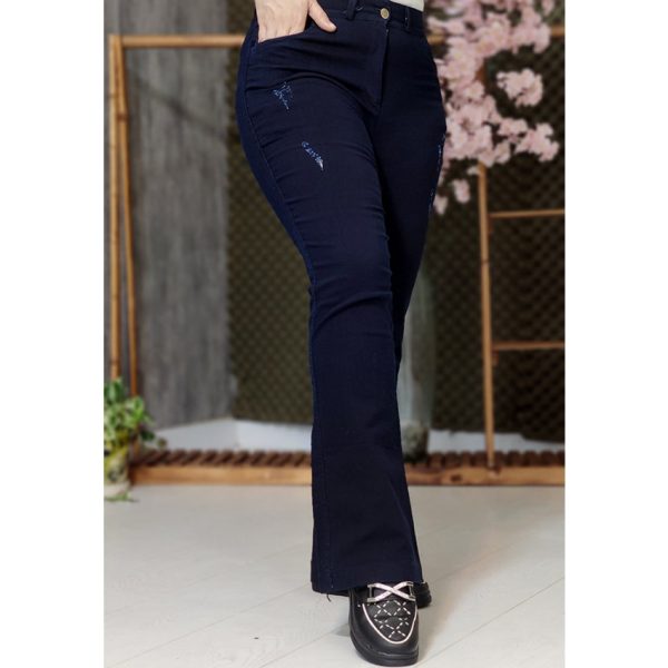 شلوار دمپا نیل سرمه ای - مانتو پاتریس رشت