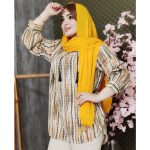 تونیک آبرنگی راه راه - مانتو پاتریس رشت