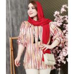 تونیک آبرنگی راه راه - مانتو پاتریس رشت