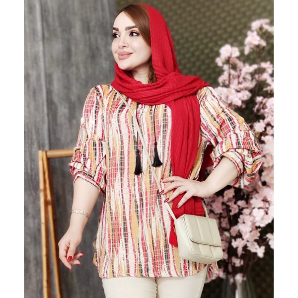 تونیک آبرنگی راه راه - مانتو پاتریس رشت