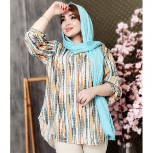 تونیک آبرنگی راه راه - مانتو پاتریس رشت