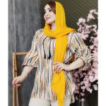 تونیک آبرنگی راه راه - مانتو پاتریس رشت