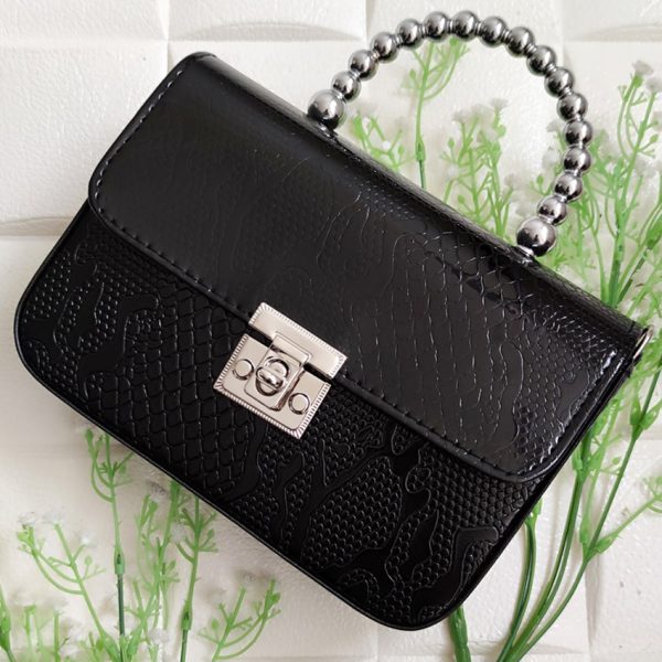 کیف قفلی دسته مرواریدی - مانتو پاتریس رشت