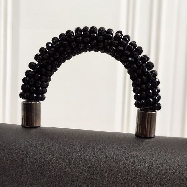 کیف دستی مروارید مشکی