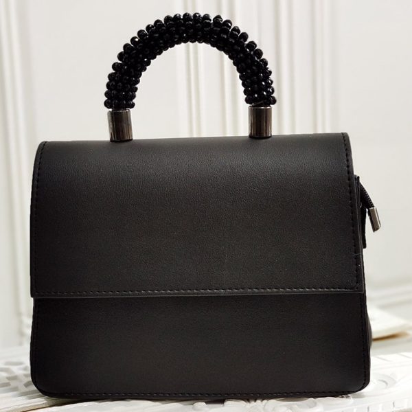 کیف دستی مروارید مشکی - مانتو پاتریس رشت