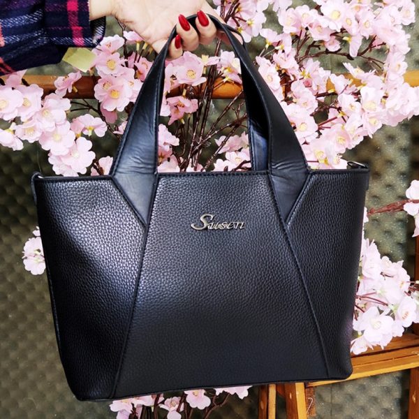 کیف بزرگ مشکی - مانتو پاتریس رشت