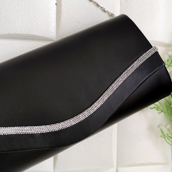 کیف مجلسی نگین نواری - مانتو پاتریس رشت