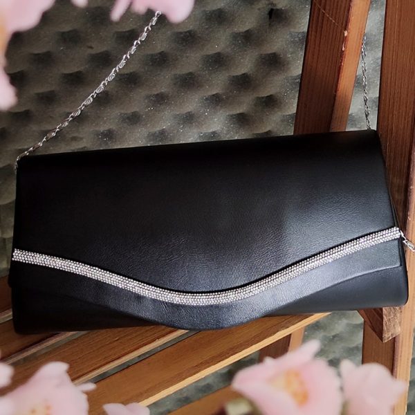 کیف مجلسی نگین نواری - مانتو پاتریس رشت