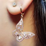 نیم ست طلایی پروانه - مانتو پاتریس رشت