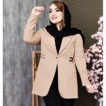 مانتو کتی دکمه طلایی - مانتو پاتریس رشت