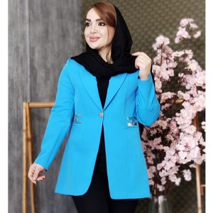 مانتو کتی دکمه طلایی - مانتو پاتریس رشت