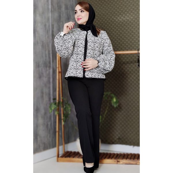 ست کت شلوار گاندوزی - مانتو پاتریس رشت