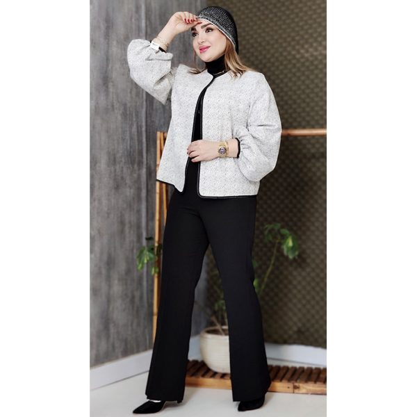 ست کت شلوار گاندوزی - مانتو پاتریس رشت