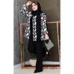 ست کت شلوار ژاکارد گلدار -
