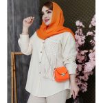 مانتو لینن جیب مکرومه - مانتو پاتریس رشت