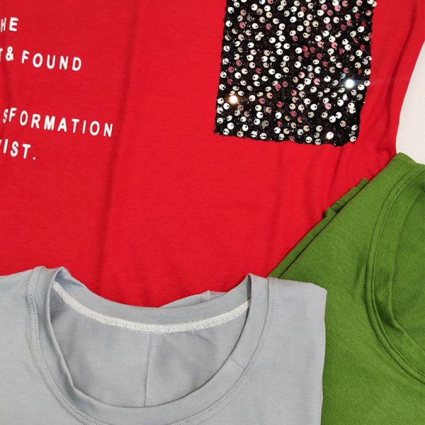 تیشرت جیب پولکی - مانتو پاتریس رشت