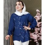 مانتو طرح سنجاق قفلی -مانتو پاتریس رشت